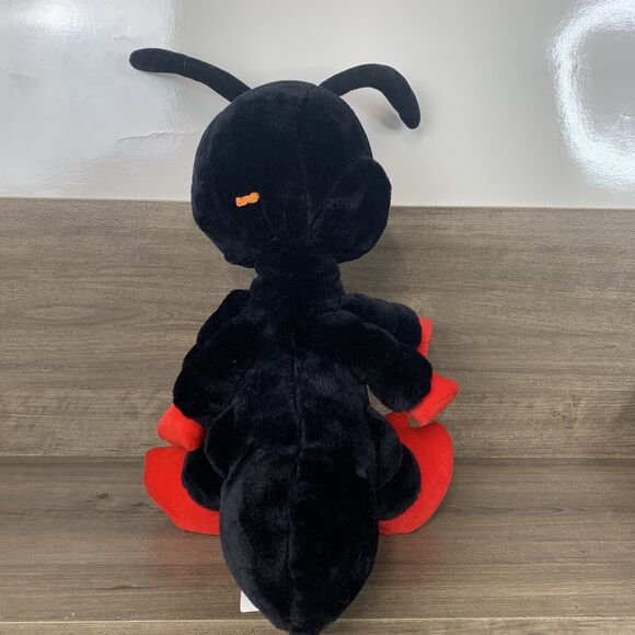 Classic Toy Co. Large Ant with Antenna Stuffed Animal Plush Black Red 20 Inch - Picture 3 of 8